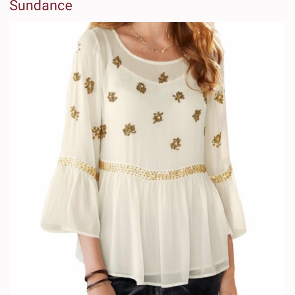 NWOT Sundance Angelwing Top, size small